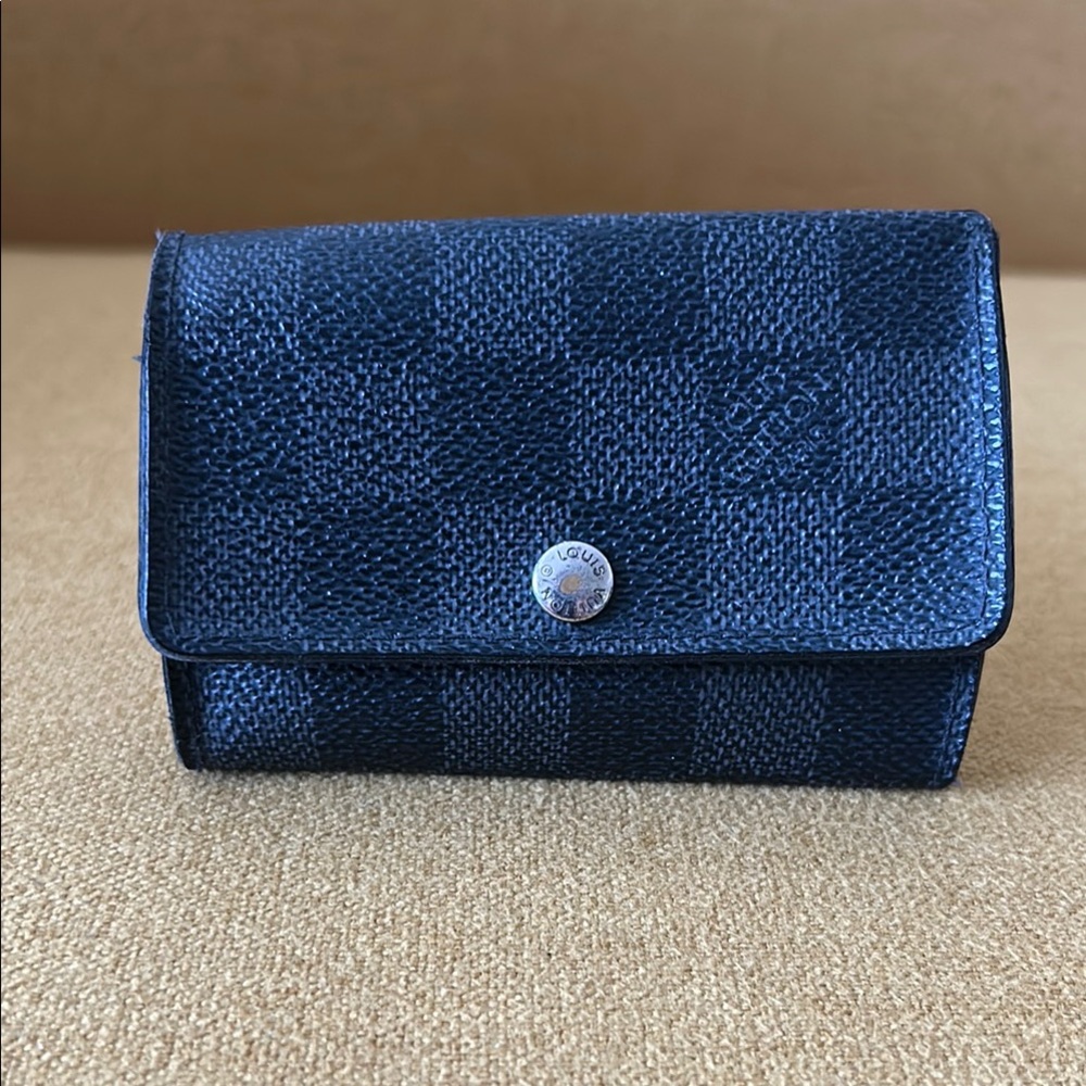 Louis Vuitton Damier Ebene Graphite 6-Ring Key Holder